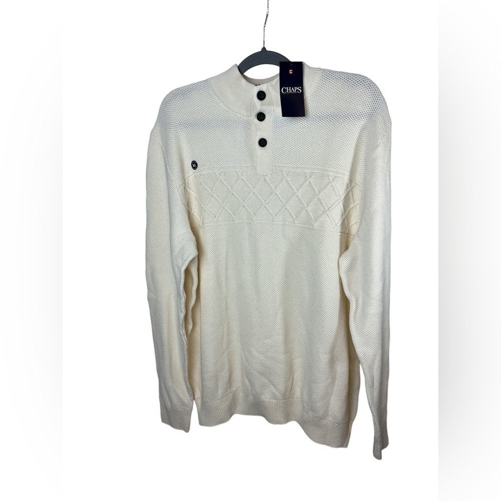 Chaps men’s sweater‎ size xl nwt